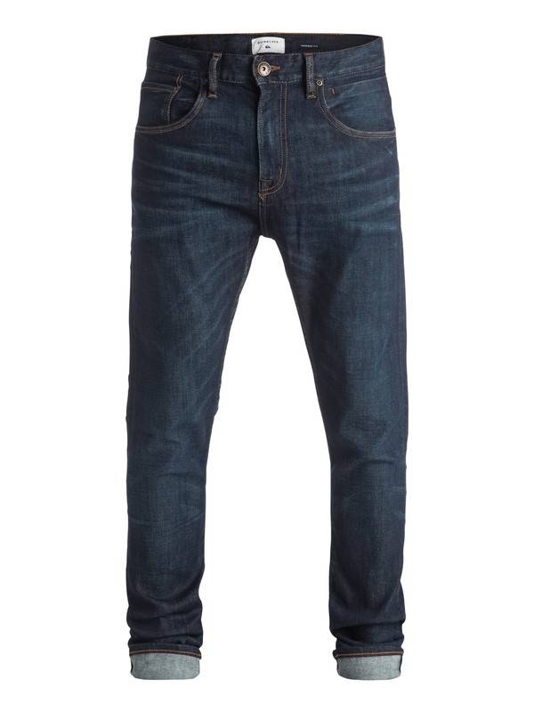 Low Bridge Icy Blue 32" - Skinny Fit Jeans EQYDP03237 0 Low Bridge Icy Blue 32" - Jean skinny EQYDP03237 Quiksilver