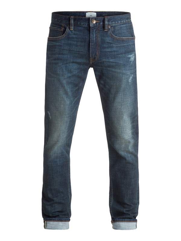quiksilver, Distorsion Agy Blue 34" - Vaqueros Pitillo, AGY BLUE (bncw) 0 Distorsion Agy Blue 34" - Vaqueros Pitillo Azul EQYDP03250 Quiksilver