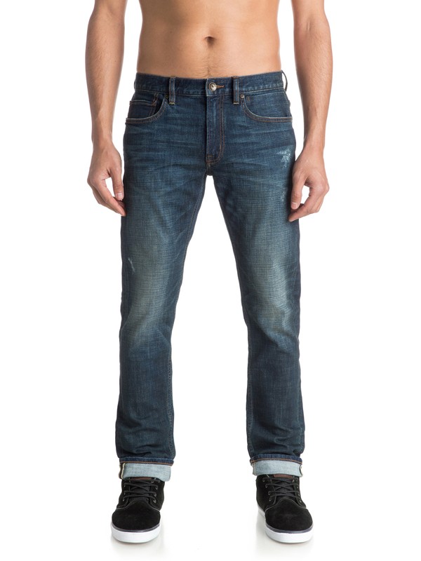 quiksilver, Distorsion Agy Blue 34" - Vaqueros Pitillo, AGY BLUE (bncw) 0 Distorsion Agy Blue 34" - Vaqueros Pitillo Azul EQYDP03250 Quiksilver
