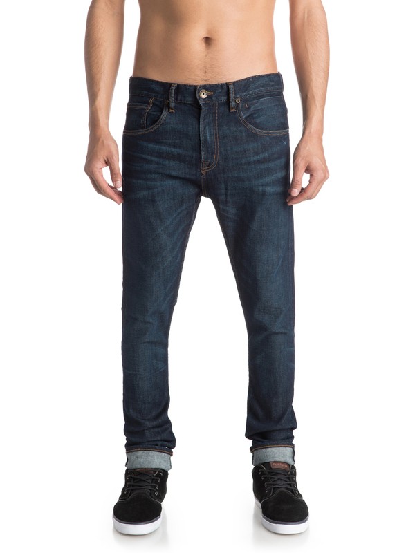 Low Bridge Icy Blue 34" - Skinny Fit Jeans EQYDP03257 0 Low Bridge Icy Blue 34" - Jean skinny EQYDP03257 Quiksilver
