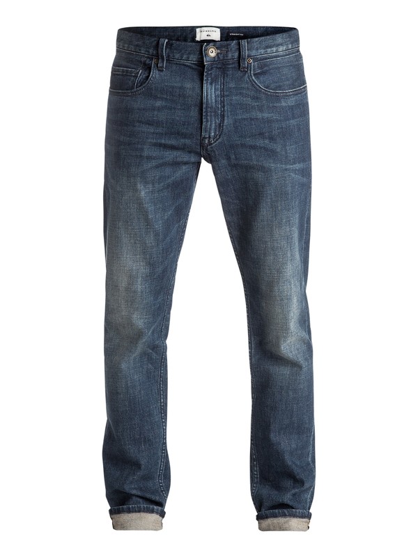 quiksilver, Revolver Neo Elder - Vaqueros De Corte Recto, NEO ELDER (byjy) 0 Revolver Neo Elder - Vaqueros De Corte Recto Azul EQYDP03299 Quiksilver