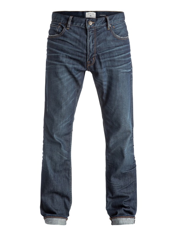 quiksilver, The Avalon Agy Blue - Jean ample, AGY BLUE (bncw) 0 The Avalon Agy Blue - Jean ample Bleu EQYDP03307 Quiksilver