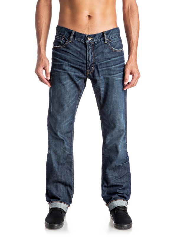 quiksilver, The Avalon Agy Blue - Vaqueros De Corte Relajado, AGY BLUE (bncw) 0 The Avalon Agy Blue - Vaqueros De Corte Relajado EQYDP03307 Quiksilver