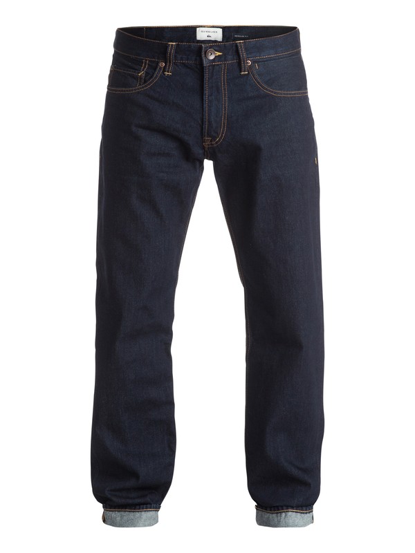 quiksilver, Sequel Rinse - Jean regular, RINSE (bsnw) 0 Sequel Rinse - Jean regular Bleu EQYDP03314 Quiksilver