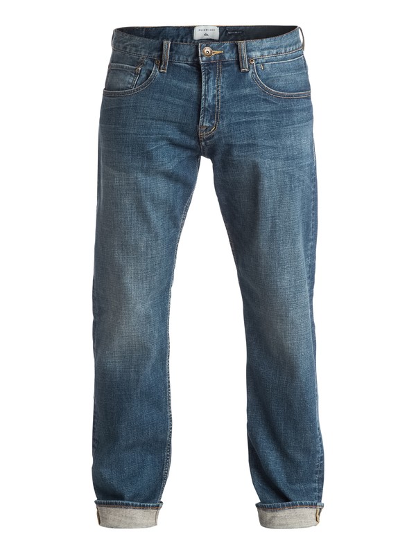 quiksilver, Sequel Medium Blue - Jean regular, MEDIUM BLUE (bygw) 0 Sequel Medium Blue - Jean regular Bleu EQYDP03315 Quiksilver