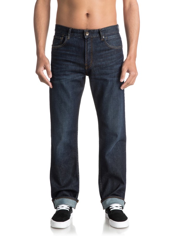 quiksilver, High Force Blue Glass - Jean ample, BLUE GLASS (bsnw) 0 High Force Blue Glass - Jean ample EQYDP03342 Quiksilver