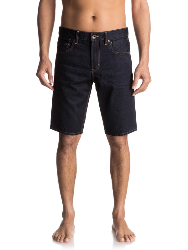 quiksilver, Revolver Rinse - Short en denim, RINSE (bsnw) 0 Revolver Rinse - Short en denim Bleu EQYDS03072 Quiksilver