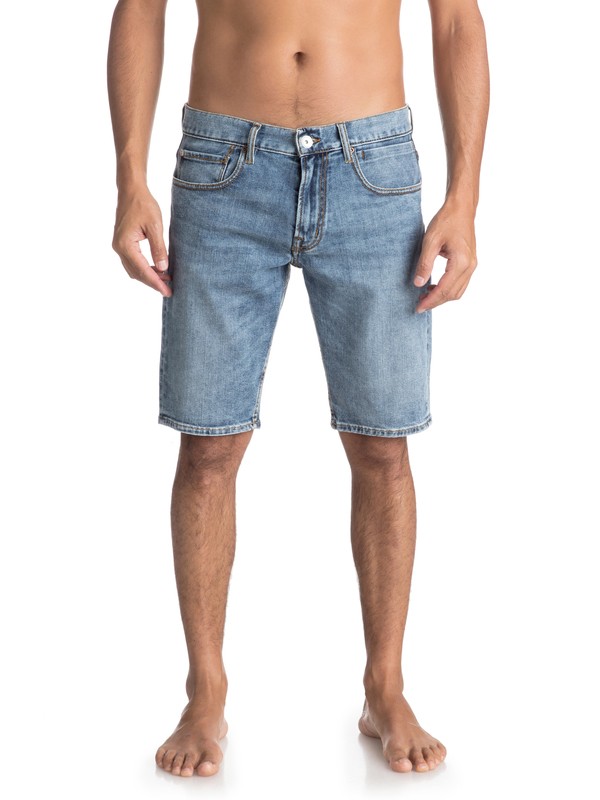 quiksilver, Sequel 90 Summer - Short en denim, 90 SUMMER (bhcw) 0 Sequel 90 Summer - Short en denim Bleu EQYDS03076 Quiksilver