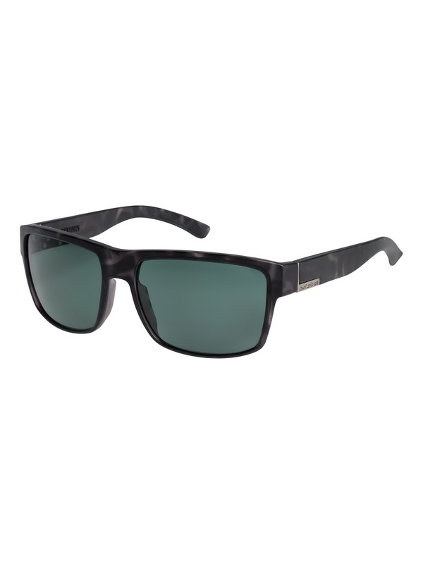 quiksilver, Ridgemont Polarised - Gafas de sol, TORTOISE BLACK/PLZ GREEN (xkkg) 0 Ridgemont Polarised - Gafas de sol Negro EQYEY03023 Quiksilver