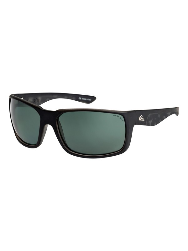 quiksilver, Chaser Polarized - Lunettes de soleil, TORTOISE BLACK/PLZ GREEN (xkkg) 0 Chaser Polarized - Lunettes de soleil Noir EQYEY03026 Quiksilver