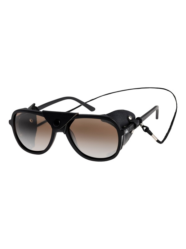 quiksilver, Summit - Lunettes de soleil, MATTE BLACK/BROWN GRADIENT SIL (xkks) 0 Summit - Lunettes de soleil Noir EQYEY03029 Quiksilver