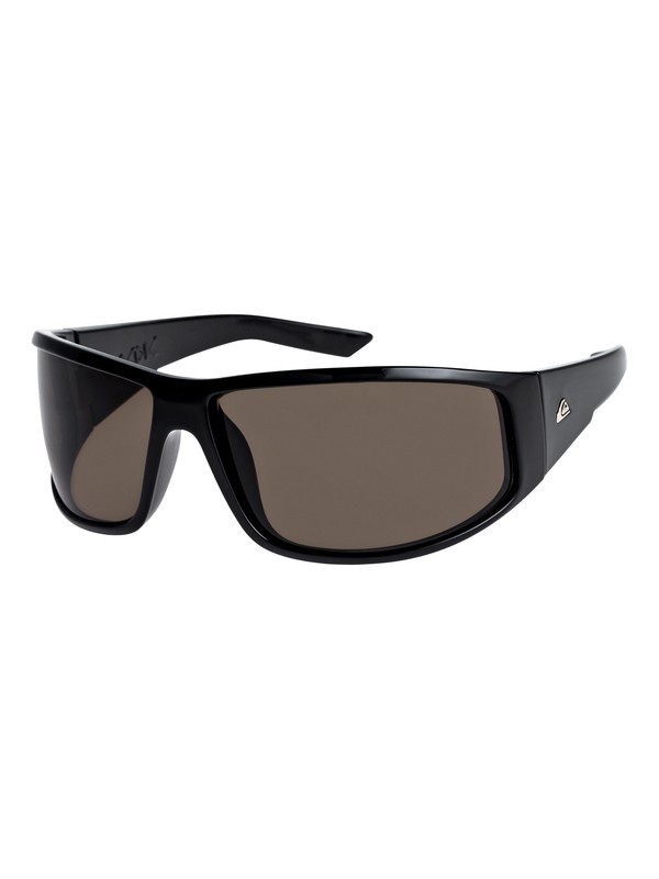 quiksilver, Akka Dakka - Lunettes de soleil, SHINY BLACK/GREY (xkks) 0 Akka Dakka - Lunettes de soleil Noir EQYEY03030 Quiksilver