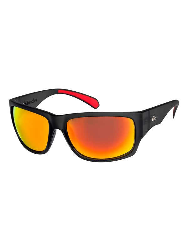 quiksilver, Landscape - Lunettes de soleil, MATTE GREY/ML RED (xssr) 0 Landscape - Lunettes de soleil Gris EQYEY03039 Quiksilver
