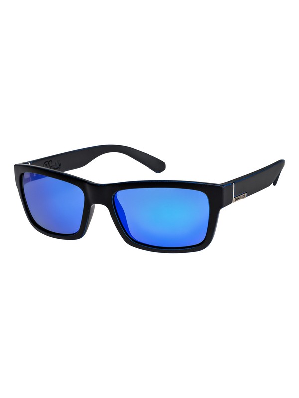 quiksilver, Deville - Gafas de sol, MATTE BLACK-WORN BLUE/ML BLUE (xkkb) 0 Deville - Gafas de sol Negro EQYEY03043 Quiksilver