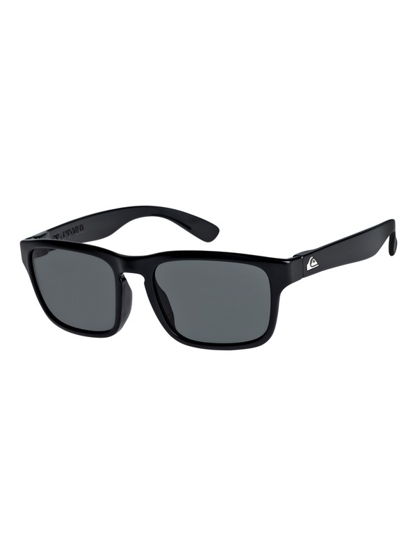 quiksilver, Stanford - Lunettes de soleil, SHINY BLACK/GREY (xkks) 0 Stanford - Lunettes de soleil Noir EQYEY03064 Quiksilver