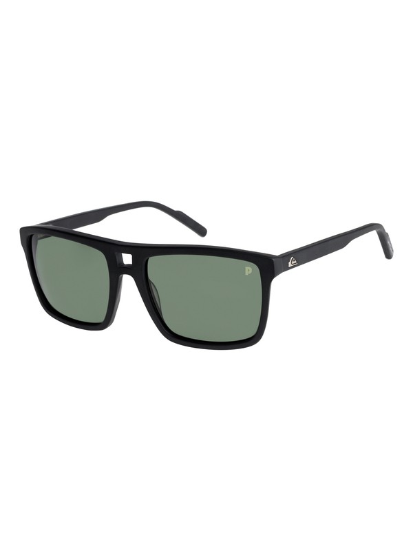 quiksilver, Brigade Polarised - Lunettes de soleil, MATTE BLACK/ GLASS POLARIZED G (xkkg) 0 Brigade Polarised - Lunettes de soleil Noir EQYEY03070 Quiksilver