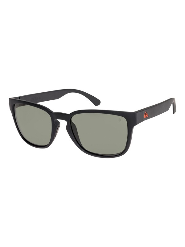 quiksilver, Rekiem Polarised Floatable - Lunettes de soleil, MATTE BLACK/GREEN POLARIZED (xkgg) 0 Rekiem Polarised Floatable - Lunettes de soleil Noir EQYEY03100 Quiksilver