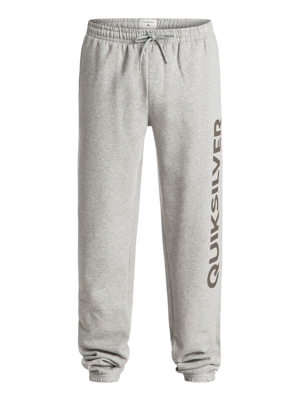 quiksilver, Screen Tracksuit Pants, LIGHT GREY HEATHER (sgrh) 0 Screen Tracksuit Pants Grey EQYFB03057 Quiksilver