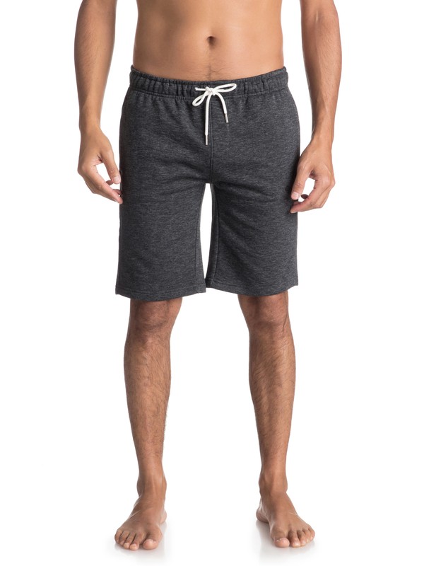 quiksilver, Everyday Sweat Shorts, DARK GREY HEATHER (ktfh) 0 Everyday Sweat Shorts Black EQYFB03060 Quiksilver