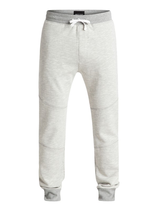 quiksilver, No Army - Pantalon en Molleton, LIGHT GREY HEATHER (sgrh) 0 No Army - Pantalon en Molleton Gris EQYFB03065 Quiksilver