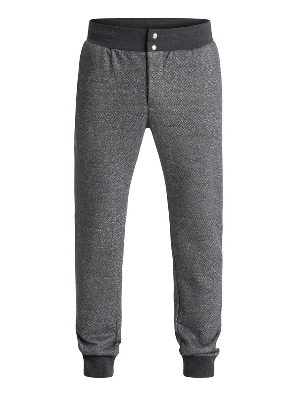 quiksilver, Missile Theory - Pantalon en Molleton, DARK GREY HEATHER (ktfh) 0 Missile Theory - Pantalon en Molleton Noir EQYFB03069 Quiksilver