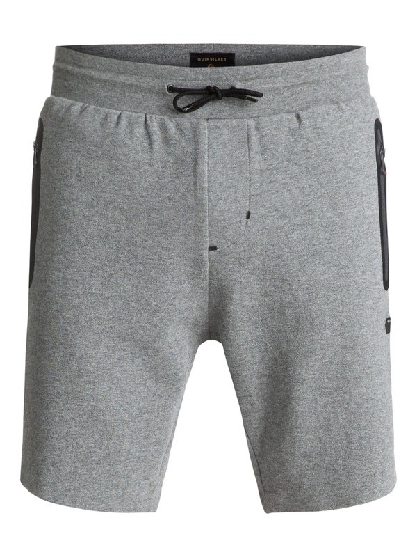 0 Kurow - Tracksuit Shorts Gray EQYFB03109 Quiksilver