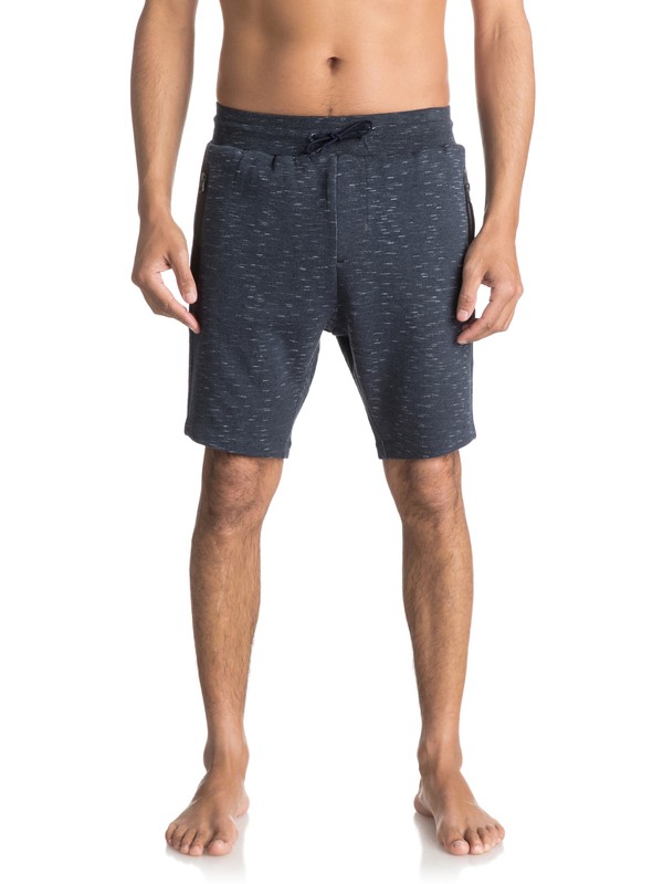 quiksilver, Kurow - Short de sport, NAVY BLAZER HEATHER (byjh) 0 Kurow - Short de sport Bleu EQYFB03109 Quiksilver