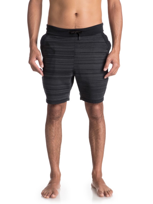 quiksilver, Highland - Short en molleton technique, BLACK (kvj0) 0 Highland - Short en molleton technique Noir EQYFB03138 Quiksilver