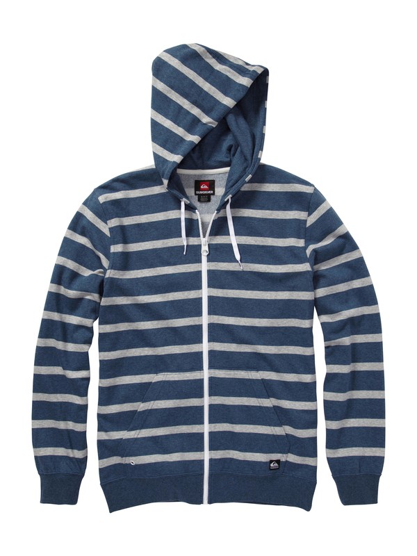 quiksilver, Macker Zip Hoodie, WASHED NAVY HEATHER (brqh) 0 Macker Zip Hoodie EQYFT00012 Quiksilver