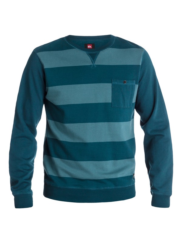 quiksilver, Custer Pullover Sweatshirt, WASHED NAVY (brq0) 0 Custer Pullover Sweatshirt EQYFT00020 Quiksilver