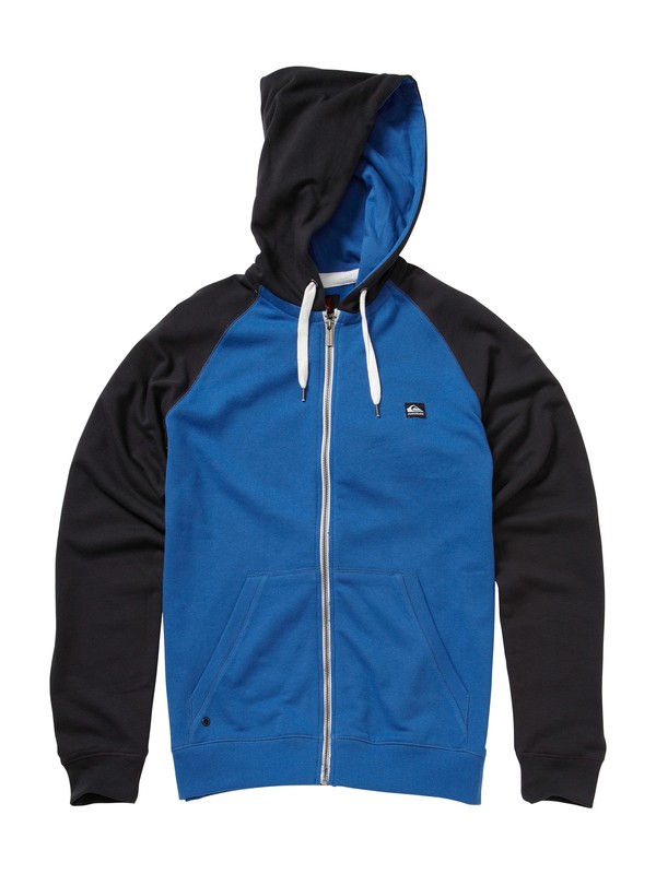quiksilver, Major Raglan 2 Zip Hoodie, DARK CHARCOAL (kta0) 0 Major Raglan 2 Zip Hoodie EQYFT00096 Quiksilver