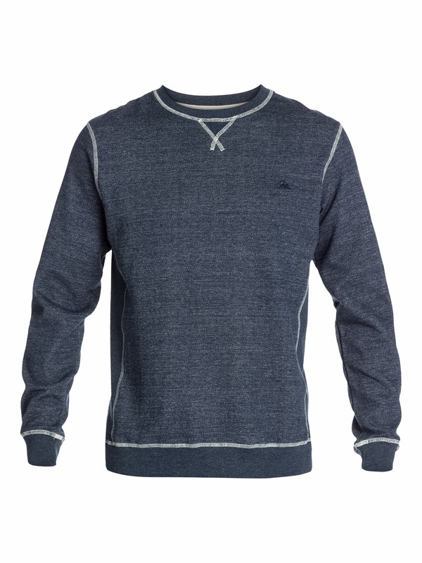 quiksilver, Major Crew Pullover Sweatshirt, NAVY BLAZER (byj0) 0 Major Crew Pullover Sweatshirt EQYFT03000 Quiksilver