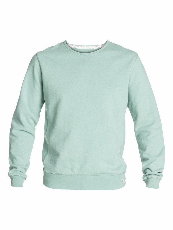 quiksilver, The Crew Pullover Sweatshirt, BLUE SURF (bhb0) 0 The Crew Pullover Sweatshirt EQYFT03028 Quiksilver