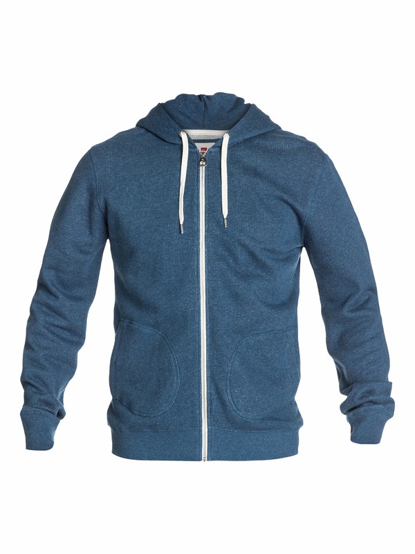 quiksilver, Soldier Zip Hoodie, NAVY BLAZER HEATHER (byjh) 0 Soldier Zip Hoodie EQYFT03033 Quiksilver