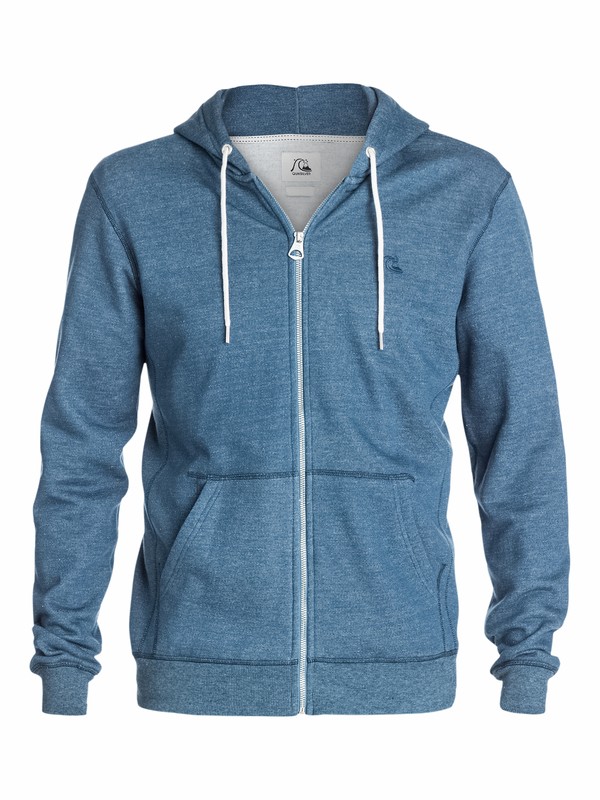 quiksilver, Everyday Heather Zip - Sweat à capuche zippé, DARK DENIM (brq0) 0 Everyday Heather Zip - Sweat à capuche zippé EQYFT03074 Quiksilver