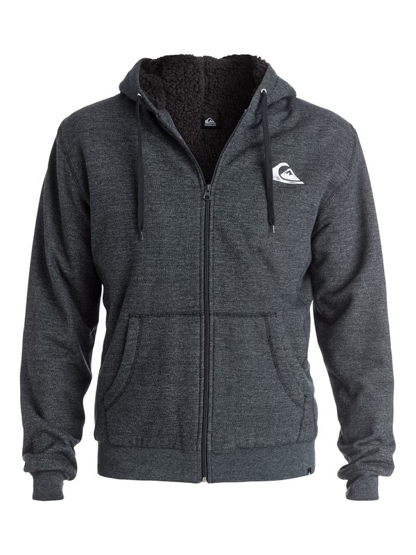 Everyday Heather Sherpa EQYFT03180 0 Everyday Heather Sherpa - Sweat doublé à capuche zippé EQYFT03180 Quiksilver