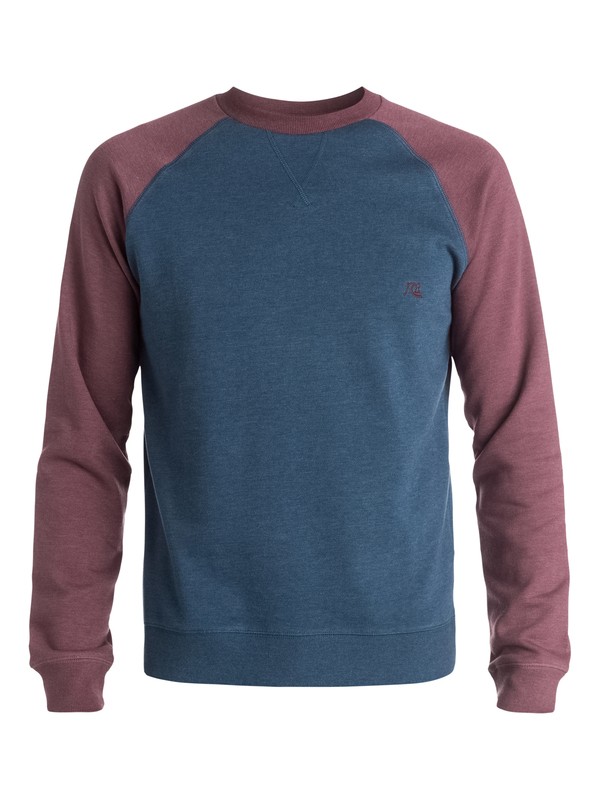 Major Block Crew EQYFT03187 0 Major Block Crew - Sweatshirt EQYFT03187 Quiksilver
