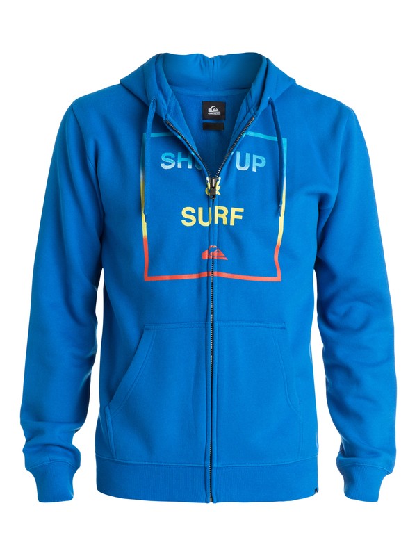 Shut Up And Surf EQYFT03233 0 Shut Up And Surf - Sweat à capuche zipé EQYFT03233 Quiksilver
