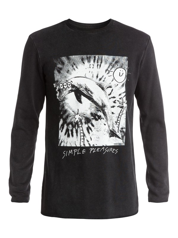 quiksilver, Easy Life Crew - Sweatshirt, ANTHRACITE (kvj0) 0 Easy Life Crew - Sweatshirt EQYFT03269 Quiksilver