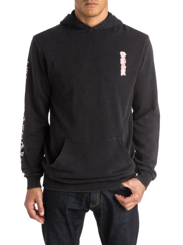 quiksilver, Totem Pullover Hoodie, ANTHRACITE (kvj0) 0 Totem Pullover Hoodie EQYFT03270 Quiksilver
