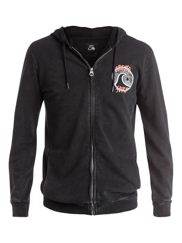 quiksilver, Ghetto Surf - Sweat à capuche zippé, ANTHRACITE (kvj0) 0 Ghetto Surf - Sweat à capuche zippé EQYFT03271 Quiksilver