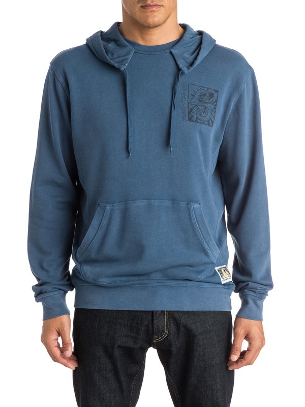 quiksilver, White Light Pullover Hoodie, DARK DENIM (brq0) 0 White Light Pullover Hoodie EQYFT03274 Quiksilver