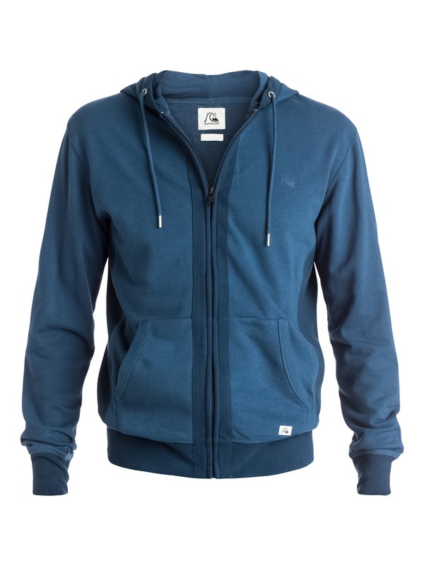 quiksilver, Essential - Sweat à capuche zippé, DARK DENIM (brq0) 0 Essential - Sweat à capuche zippé EQYFT03290 Quiksilver