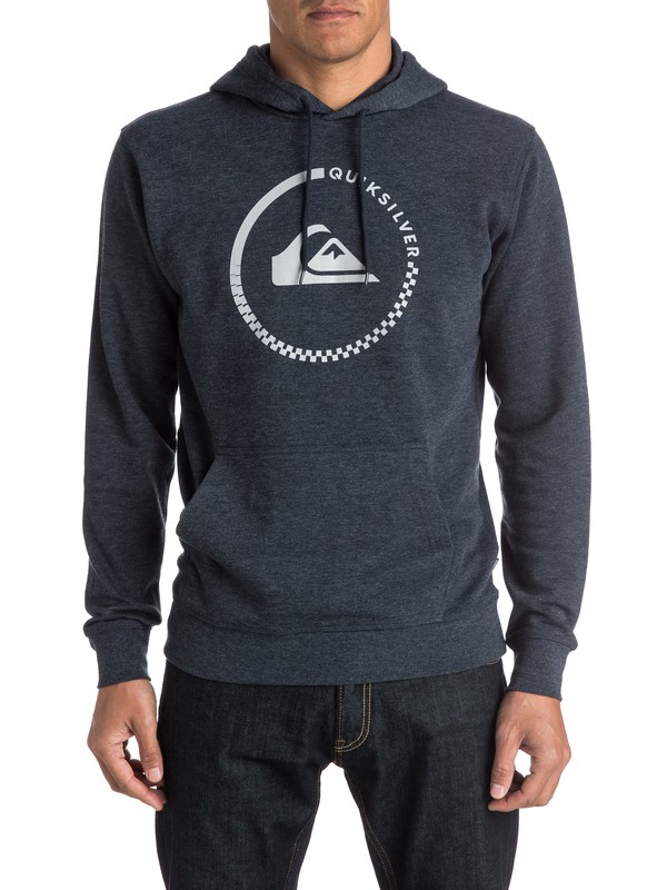 quiksilver, Everyday Active Check Pullover Hoodie, NAVY BLAZER HEATHER (byjh) 0 Everyday Active Check Pullover Hoodie EQYFT03338 Quiksilver
