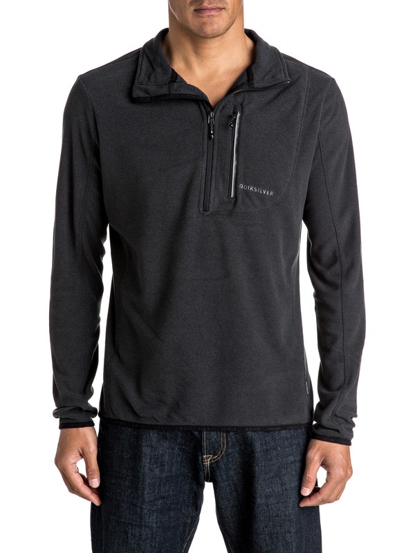 quiksilver, Cosmic - Deuxième couche thermique à demi zip Polartec®, BLACK (kvj0) 0 Cosmic - Deuxième couche thermique à demi zip Polartec® EQYFT03370 Quiksilver