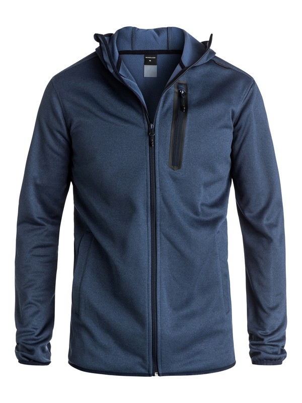 quiksilver, Pioneer - Sweat à capuche technique zippé, NAVY BLAZER (byj0) 0 Pioneer - Sweat à capuche technique zippé EQYFT03389 Quiksilver