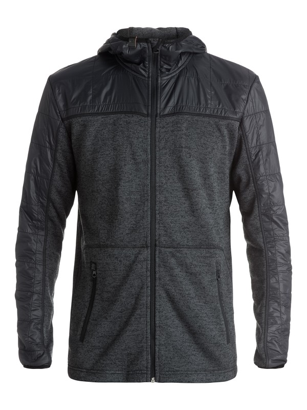 quiksilver, Lodge - Sweat à capuche technique zippé, BLACK (kvj0) 0 Lodge - Sweat à capuche technique zippé Noir EQYFT03390 Quiksilver