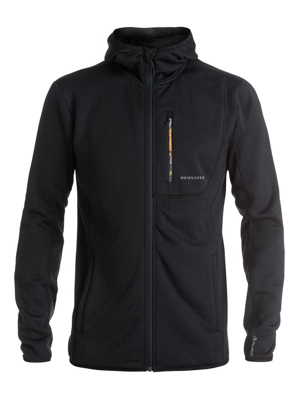 quiksilver, Cosmo - Sweat à capuche technique en Polartec, BLACK (kvj0) 0 Cosmo - Sweat à capuche technique en Polartec EQYFT03394 Quiksilver