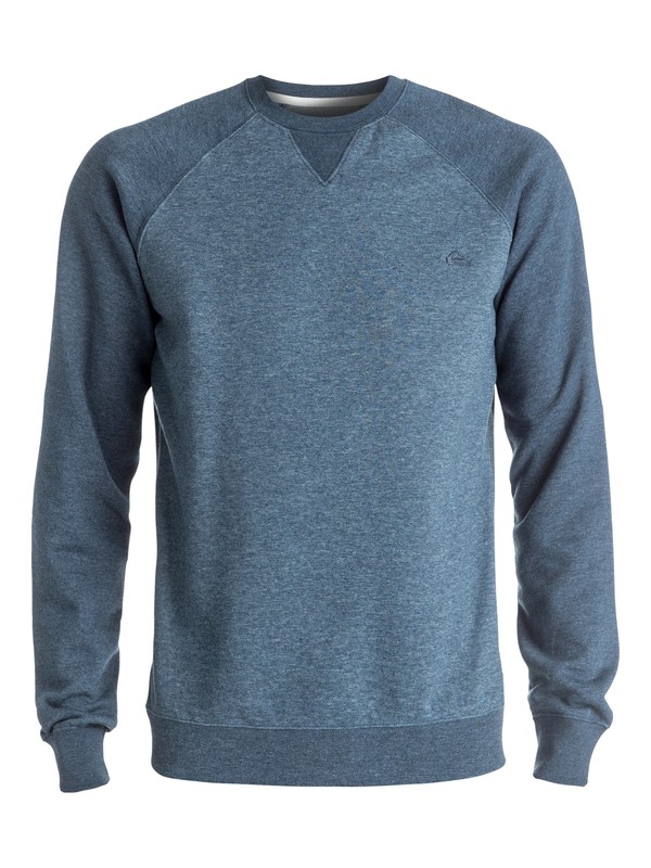 quiksilver, Everyday - Sweat, DARK DENIM HEATHER (brqh) 0 Everyday - Sweat Bleu EQYFT03427 Quiksilver
