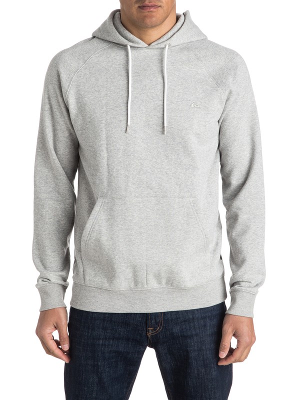 quiksilver, Everyday Sweatshirt, LIGHT GREY HEATHER (sgrh) 0 Everyday Sweatshirt Grey EQYFT03428 Quiksilver